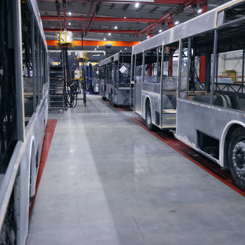 chassis and body assembly