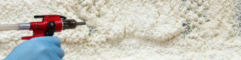 foam spraying